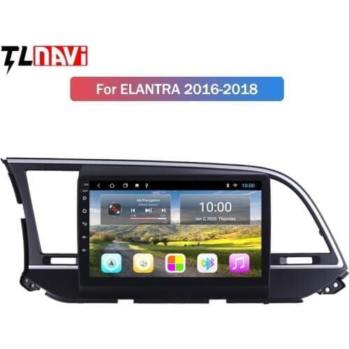 2G RAM 9 inch Android 9.1 Car Multimedia Player GPS Navigation for Hyundai Elantra 2016-2018 with BT WiFi