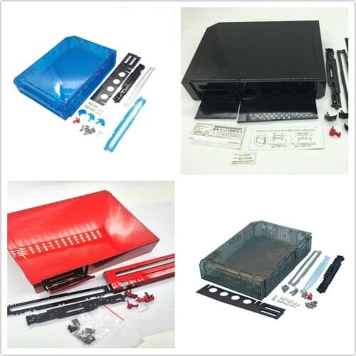 New Game Console Housing Case With Sticker For Wii Housing Shell Case Cover Black Color