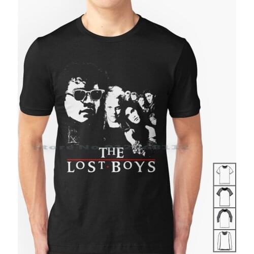 T Shirt 100% Cotton Halloween Vampire Movie Classic Kiefer Sutherland Corey Haim Corey Feldman Santa Carla Horror
