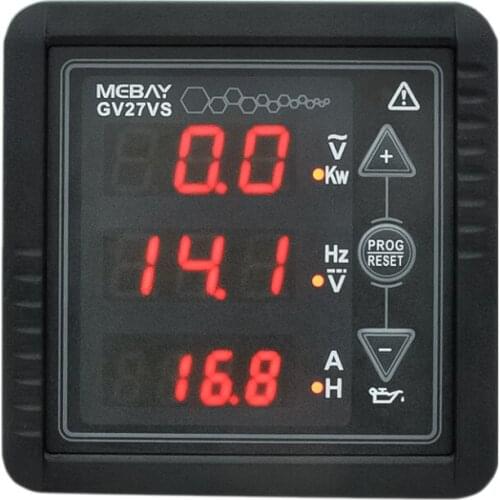 GV27VS Panel Meters DC Digital Panel Meter Ampermeter Parameters Display