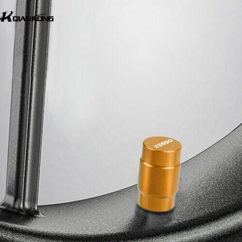 Motorcycle Pit Bike Vehicle Wheel Tire Valve Stem Caps Covers For Yamaha XS650 XS650SE XS 650 SE 1980 1981 1982 1983 1984 1985