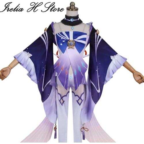 Irelia H Store Genshin Impact Sangonomiya Kokomi Cosplay Costume Halloween Costumes