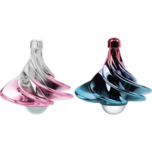 Colorful Gyro Anti stress Wind Blowing Spinner Pneumatic Spinning Top Wind-driven Gyro Toys Antistress Gyroscope Unzip Toy#22