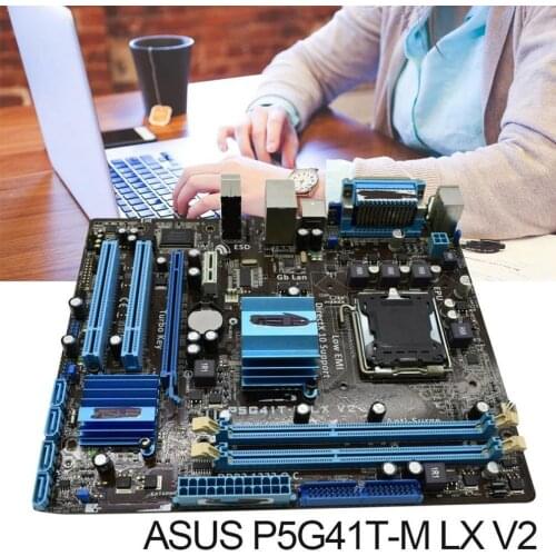 For ASUS P5G41 T-M LX V2 Motherboard Support DDR3 Memory 8Gb G41 Computer Desktop Original Used Mainboard