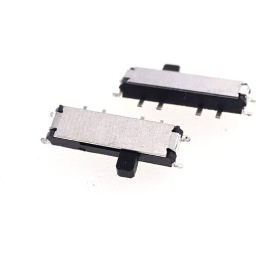 Miniature Slide Switch 8pin toggle switch SMT mount PCB Right Angle Rohs