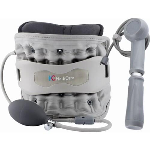 Inflatable Cervical Vertebra Traction Neck and Head Support Orthosis Spine Neck Brace Stretch Posture Corrector Pain Relief