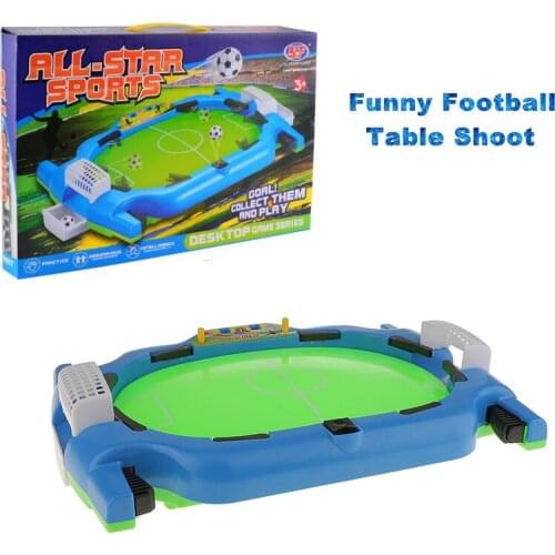 Desktop Battle 2 Players Mini Table Football Shoot Indoor Game Desktop Soccer Board Game for Children Sports Interactive Toys