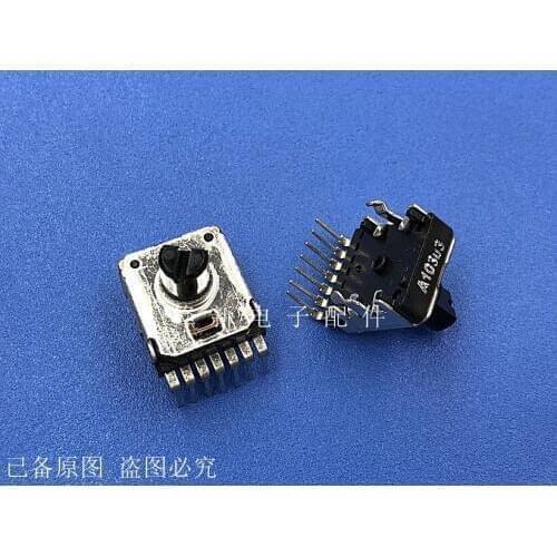 Original new 100% short handle half shaft A103u3 rotary coding switch A103 volume audio potentiometer 7pin