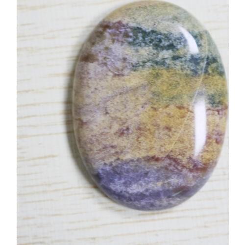 Natural Indian Stone Oval Beads CAB Cabochon No Drill Hole Bead for DIY Jewelry Accessories 30x40mm 10pcs/lot Free Shipping