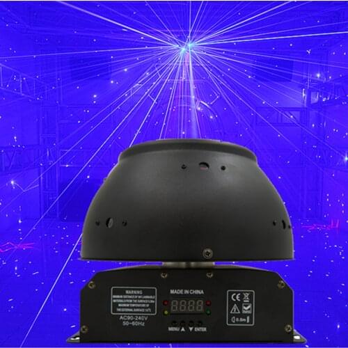 F&G Private room stage lights 60W Dmx Laser Roterende Stage Light Bar Dj Party Stage Ballroom Licht Bruiloft