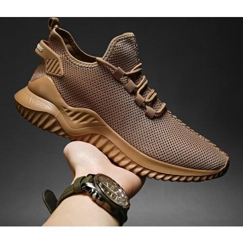 Spring Autumn Men Casual Shoes High Quality Mesh Breathable Sneaker for Men Loghtweight Sports Trainers Comfort Plus Size 46