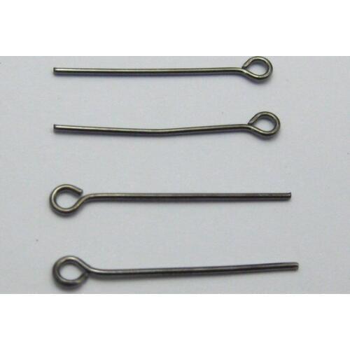 800pcs Mixed Size Gunmetal Tone Eye pins 45mm,35mm,30mm,24mm,22mm,20mm,18mm,16mm