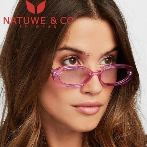 Sunglasses Women Mike Cow Color Retro Cat Eye Men 2021 Sun Shades