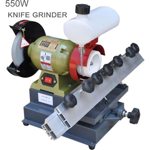 Woodworking Straight Line Sharpener Precision Round Bar Guide Planer Manual Grinding Knife Machine Electric Woodworking Tool