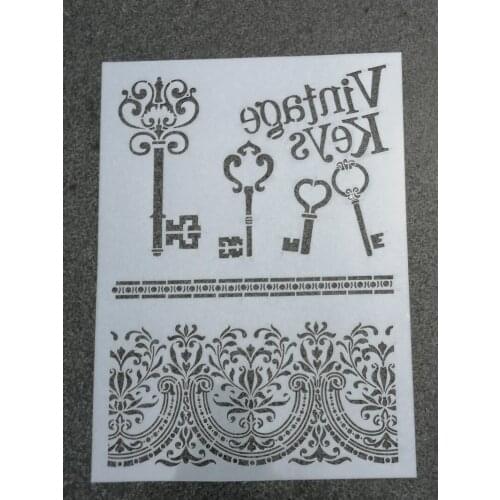 1pc Size A4 DIY Layering Stencils Wall Painting Scrapbook Coloring Embossing Album Decorative Template