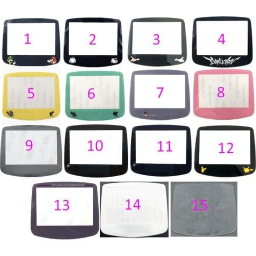 50pcs Glass Screen Lens cover for Nintendo Gameboy Advance for GBA LCD Screen Protector