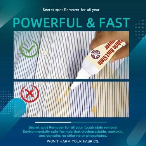 1Pcs Emergency Stain Rescue Stain Remover 50ml Home DIY Tools Clothing Rust Stain Yellow Remover Accessories For Washing clothes