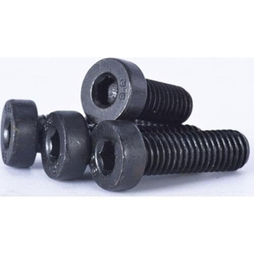1Pcs M16 8.8 Grade Thin Cup head Allen inner hexagon Screw Dwarf hex bolt Length 25mm-60mm