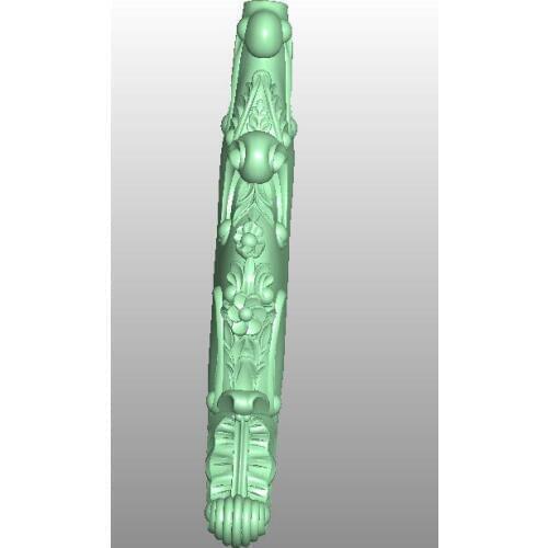 3D model STL format file for cnc router engraving furniture sofa cabinet chair leg pattern Artcam 740