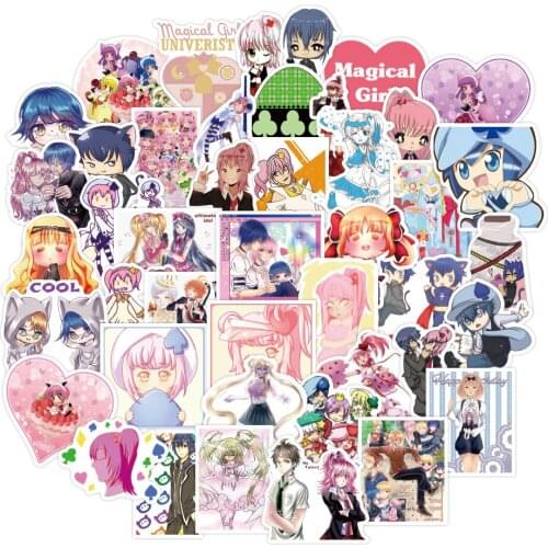 50pcs Shugo Chara Anime Girl Waterproof Sticker for Bottle Laptop Guitar Pc Case