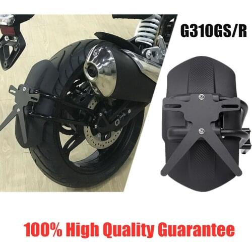 For BMW G310GS G310R 2017 2018 2019 2020 Black Rear Fender Mount Mudguard Wheel Hugger Splash Guard Cover Motorcycle Accessories