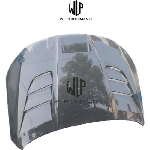 CC High Quality Carbon Fiber Bonnets Engine Hood With Vents Car Styling For Volkswagen CC Rline Style Car Body Kit 2009-2012