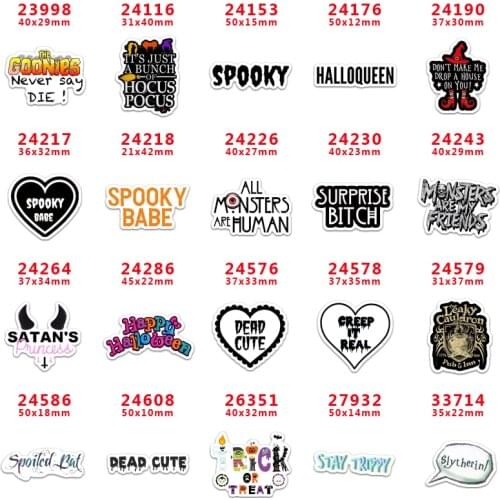 Choshim brand 10 Pcs Cartoon Halloween Planar Resin Flatback for DIY hairbow Accessory Decoration PR 24116