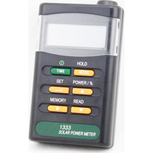 TES-1333 Solar Power Meter Solar Power Meters Digital Radiation Detector Solar Cell Energy Tester
