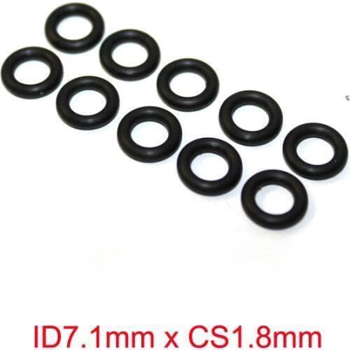 ID7.1mm x CS1.8mm NBR O Ring Seal Rubber Gasket Washer