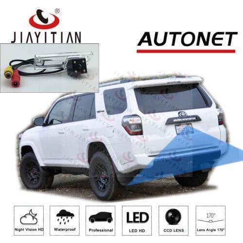 JiaYiTian rear view camera For Toyota 4Runner 2010 2011 2012 2013 2014 2015 2016 2017 2018 Backup camera license plate camera