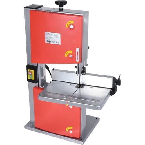 JFB08 8 Inch Band Saw 220V Multifunctional Woodworking Band-Sawing Machine Solid Wood Flooring Installation Work Table Saws 250W