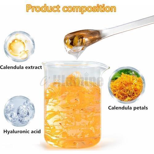 Calendula Petal Mask 1kg Tender Skin Replenishing Water Shrink Pores Cosmetics OEM Beauty Salon Skin Care Mask