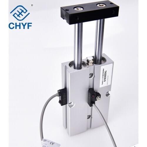 TN Double shaft double rod small cylinder miniature TDA16 TN16*10-10-15-20-25-30-50-75-80x100S