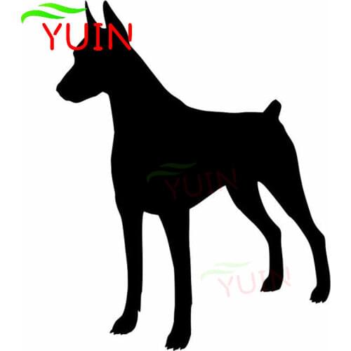 Car Sticker Doberman Decals Cars Accessories Fashion Personality PVC Body Window Decoration Cover Scratches Waterproof Decal