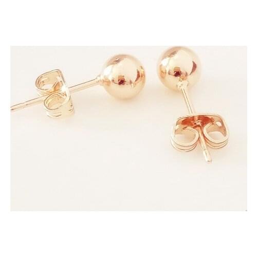 Women Stud Earring Wholesale Femme Jewellery Rose Gold Color Women Accessories Luxury New Design Girls Earring