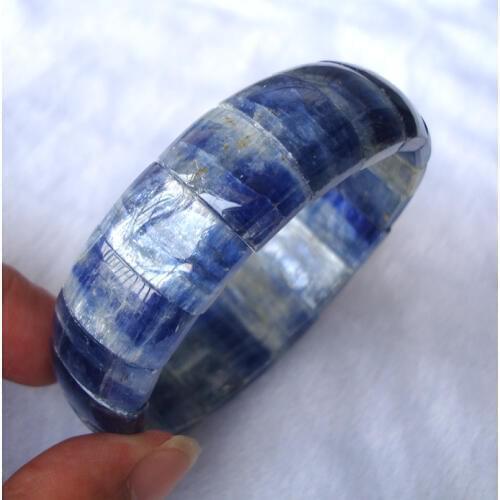 Free Shipping Natural Kyanite arc-shape Beads Bracelet Women Jewelry Accessories Weddings Parties Birthday Gift