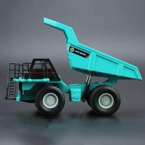 1/60 Diecast Alloy Excavator Model Mine Dump Truck Wheel Engineering Construction Metal Transport Vehicle Car Toy Kid Gift show