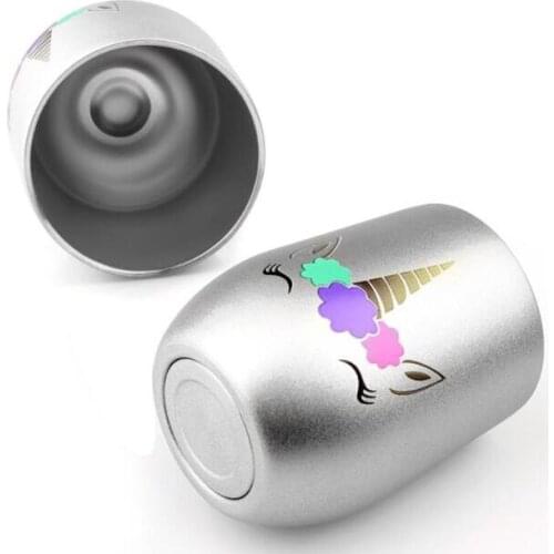 20pcs 9oz Unicorn Egg Cups fashion Wine Glass Double Wall Stainless Steel Beer Vacuum Insulated Coffee Mugs Wine Cup