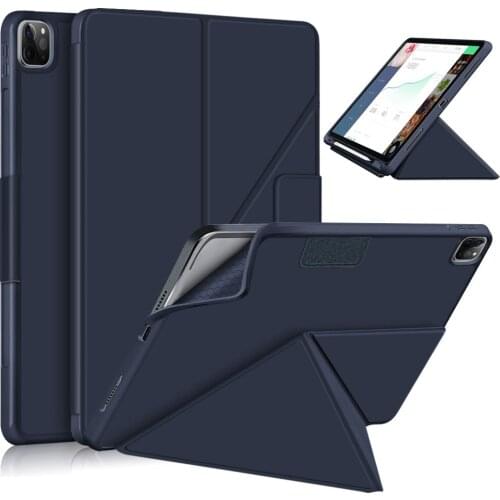 For New iPad Pro 11 Case 2021 A2377 A2459 A2301 A2460 Smart Cover Magnetic Stand for iPad Pro 11 inch Case 2020 Flip Stand Capa