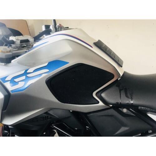 Black Rubber Motorcycle Tank Traction Side Pad for G310GS 2018-2019