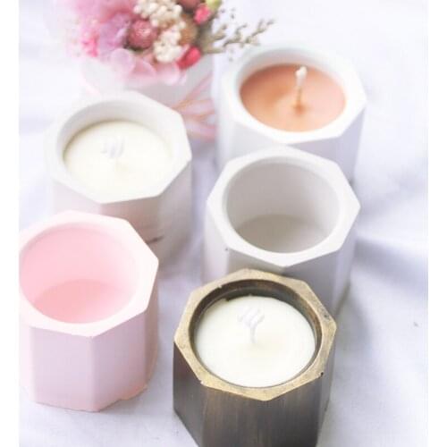 DIY Flower Pot Mold Silicone Handmade Clay Craft Making Cement Mold Tool E7