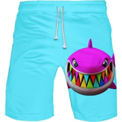 3 To 14 Years Kids Beach Shorts 6ix9ine 3D Printed Boys Girls Swimwear Rapper Tekashi69 Funny Swimsuit Child Swim Board Shorts