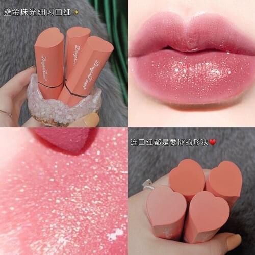 Shimmer Matte Waterproof Velvet Lipstick Sexy Colors Pigmented Makeup Lip Gloss Long Lasting Glitter Metallic Lip Stick Lip Tint