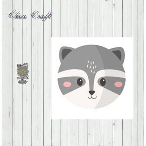 Painted cat Metal Cutting Dies Stencil New 2019 for DIY Scrapbooking Craft dies Cut Decor Photo Cards