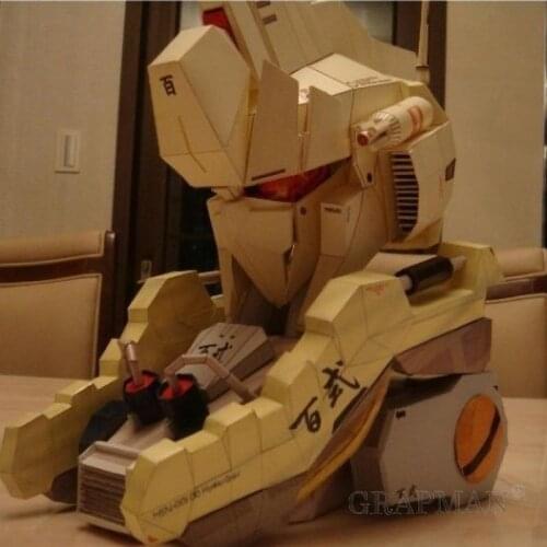 Gundam MSN-100 up to hundred-style 3D paper model DIY