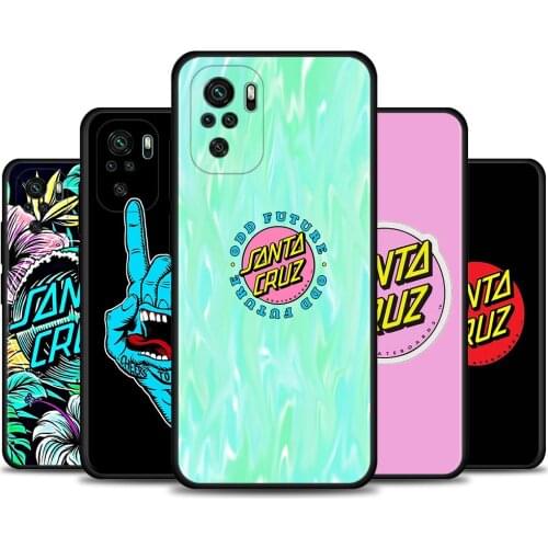 Santa cruz for Xiaomi Redmi Note 10 Pro 5G 8 8T 9 9T 9S Soft Case for Redmi 7 7A 8A 9A 9C 9T TPU Phone Cover