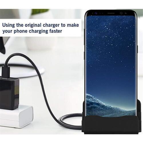 Type-C Dock Desktop Charger Station For Leagoo S10/XRover/S9 THL Knight 2 Ulefone T2/T2 Pro/T1 Vernee M8 V2 Pro X1 X Charger