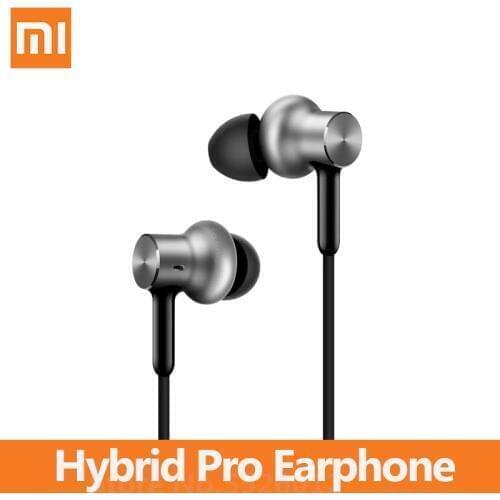 Xiaomi Hybrid Pro Earphone In-Ear HiFi Earphones Triple Driver Mi Piston 4 With Mic HD Circle Iron Mixed For smart phones