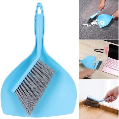 Portable Mini Hand Broom And Dustpan Set for Floor Sofa Desk Keyboard Car balais poussières productos de limpieza hogar
