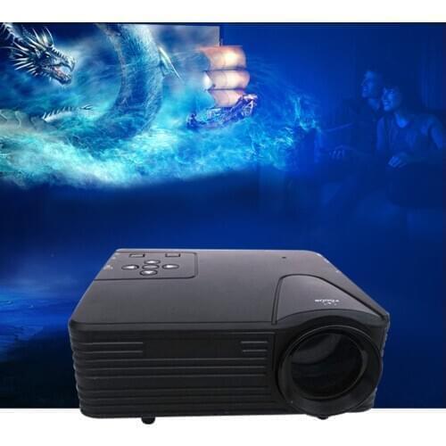 H80 Projector Portable Mini 640X480 Pixels Full Hd Brighter And Clear Led Projector Video Home Cinema Theater